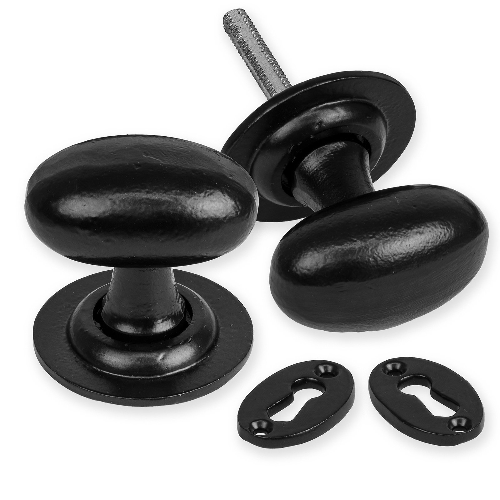 Oval Cast Iron Door Knobs