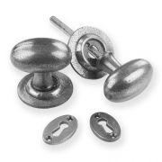 Oval Cast Iron Door Knobs