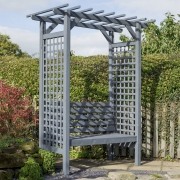 The Saunton Wooden Garden Seat