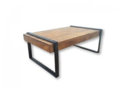 Modern Farmhouse Industrial Mango Coffee Table – Acumen Collection – Acumen Collection