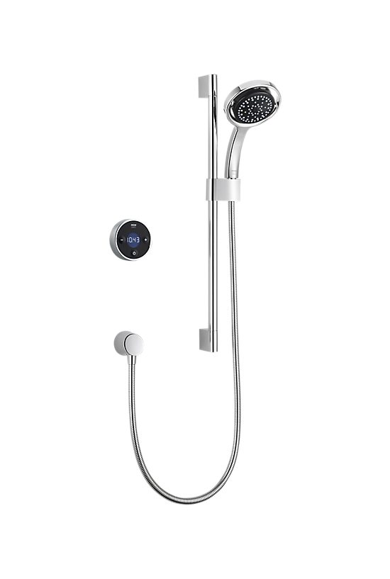 Mira Platinum Rear Fed – Pumped for Gravity Digital Shower