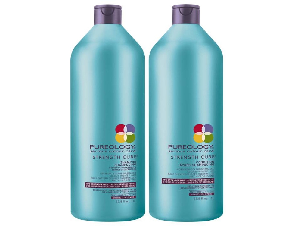 Pureology Strength Cure Shampoo and Conditioner Duo 2 X 1000ml