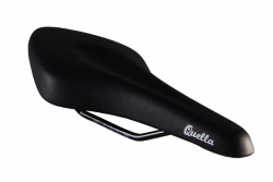 Quella Nero Black Bike Saddle