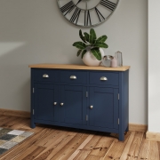 RA Dining Blue – 3 Door Sideboard – Essentials