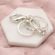 Sterling Silver Rings Charm – Hurley Burley