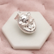 Sterling Silver Hedgehog Charm – Hurley Burley