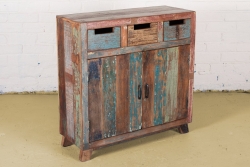 Manhattan Sideboard E – Reclaimed – Wood – 80 x 80 x 30cm