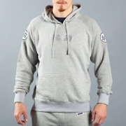 Scramble Bullpen Hoodie Grey  – Size: M – Adult – Male