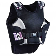 HARRY HALL BODY PROTECTOR HI FLEX LADIES BLACK Black Small