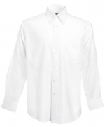 Fruit Of The Loom Oxford Long Sleeve Shirt – White – 2XL – Uniforms Online