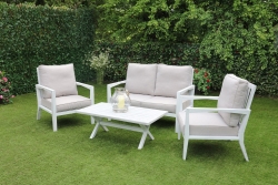 The Marseille Outdoor Aluminium Coffee Garden Set