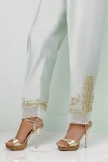 Sadabahar Mint Trousers – L – Trousers – Izzza