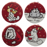 Simon’s Cat Christmas Compact Mirror | Health & Beauty | Planet Merch