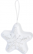 Snowflake Heart Bauble – 35g Mini Mint Bon Bons – Churchills Confectionary