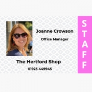 Staff ID Card Pink – Staff ID Cards – PCL Media