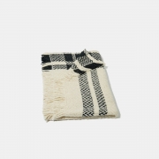 Grace Blanket Black Check – Aessai