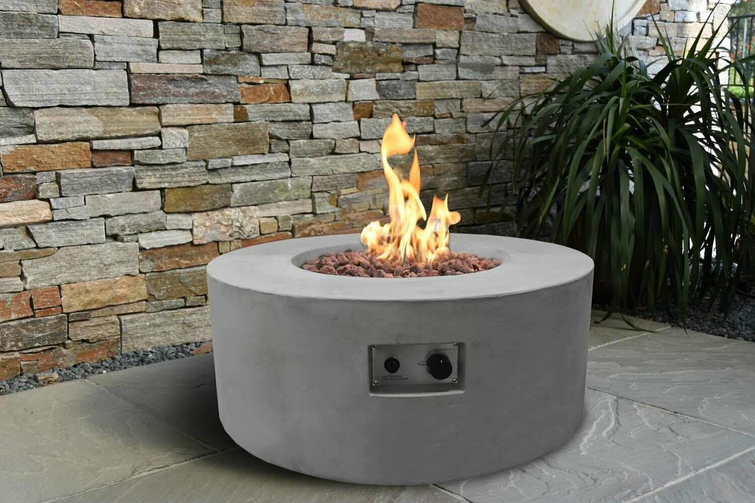 Elementi Tramore Fire Table – Outdoor Fire Pit – Forno Boutique