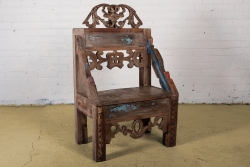 VINTAGE Bench Throne