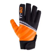 Ti-GO Kids Long Finger Tech Cycling Gloves 6 – 7 / Turbo Orange – Gloves – Ti-GO