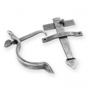 Heavy Gothic Latch Pewter