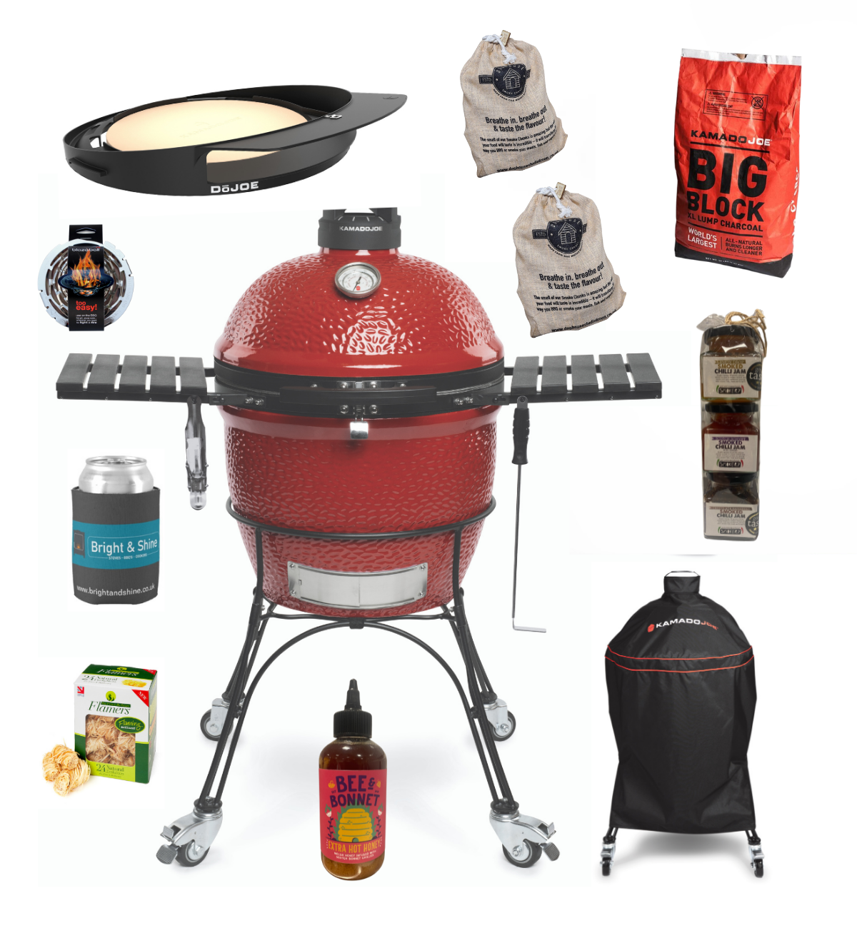 Kamado Joe – Classic II – Pizza Lovers Bundle Sale – Stove – Bright and Shine