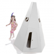 Kid-Eco Teepee – Kid Eco Crafts – Colour In Cardboard Playhouses