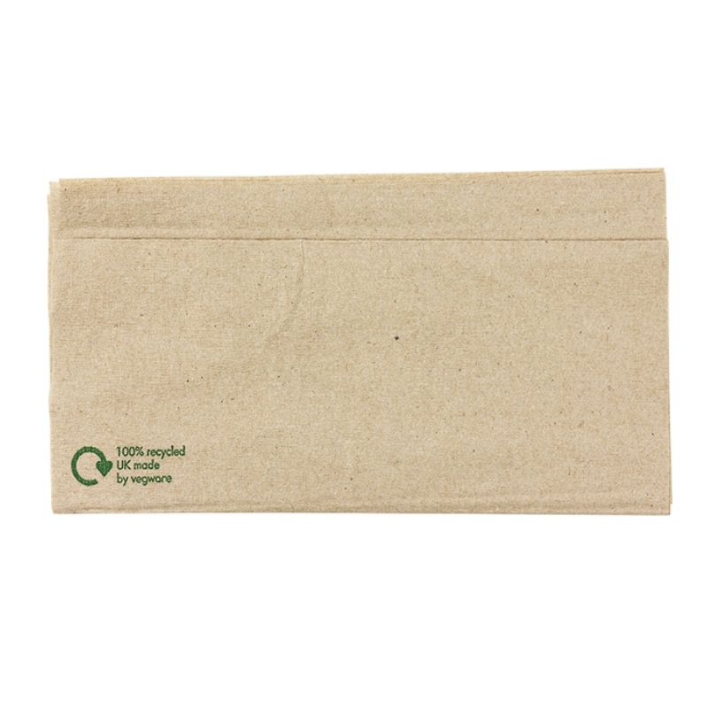 33cm 1-Ply Unbleached Dispenser Napkin (2 free dispensers) – Case (6000)