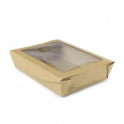 32oz Large Window Salad Box – Case (300)