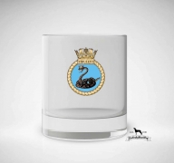 HMS Virulent – Tumbler – Set Of 4 – Royal Navy – Crafty Black Dog