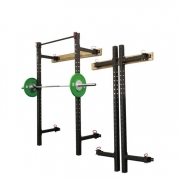 Wall Mount Folding Rack – Racks & Rigs||Squat Racks & Stands||Power Racks – Custom Gym Equipment