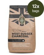 West Sussex British Lumpwood Charcoal – 48kg – Natural Charcoals – Green Olive Firewood