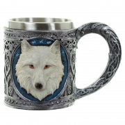 White Wolf Tankard | Kitchenware | Planet Merch