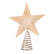 Wooden Star Tree Topper | Sass & Belle | Planet Merch