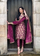 izzza 3pc banarsi luxury-immediate delivery – S – Party Wear – Ceremonies – Bridesmaid – Izzza