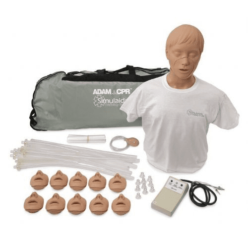 Simulaids Adam Adult CPR Manikin with Electronics – CPR Adam Adult Manikin – Medical Teaching Equipment