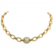 Aldebaran Necklace .99 30+5 cm – Gold – Ezavision