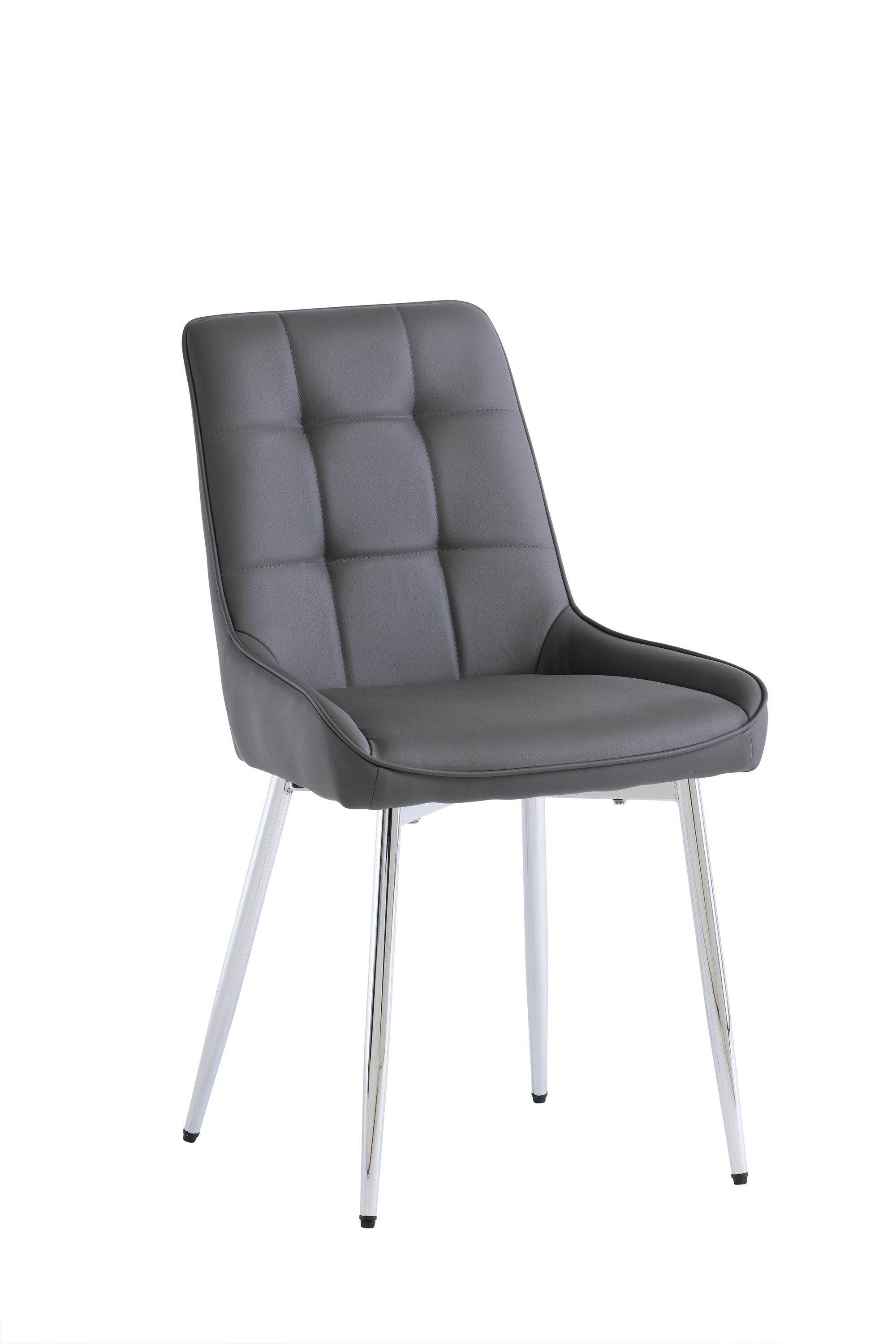 Archer Chrome Leg Pu Dining Chair (Kd) (Pairs) No reviews Estimated Delivery: Jan 25 to Jan 30 €310,00 Grey Pu Dining Chair – €310,00 Stone Pu Dining