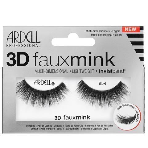 Ardell 3D Faux Mink Lashes Black 854