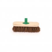 10″ Stiff Bassine Broom Head Stiff Brush Head with bracket