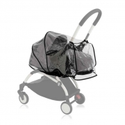 Babyzen – Yoyo+ Newborn Raincover – Black / Clear – Pvc