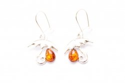 Umbrella Rain Drop Earrings – Amber