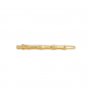 Joma Bamboo Bar Hair Clip In Gold