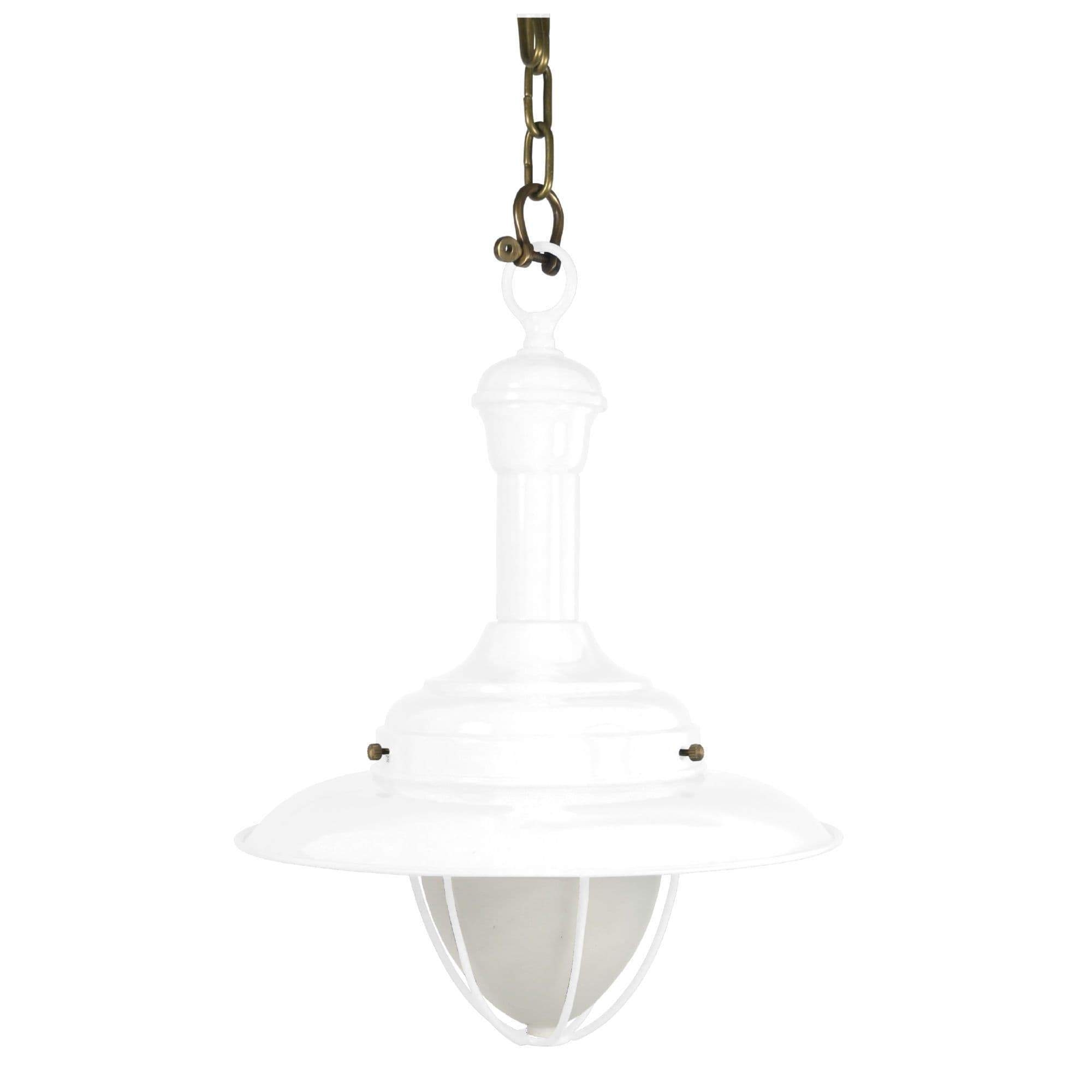 Ceiling Lamp – White Fisherman Style