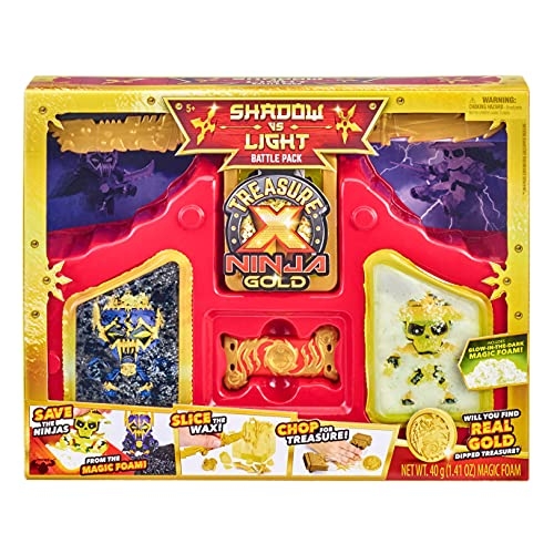 Treasure X 674 41618 Ea Ninja Gold Shadow Vs Light Battle Pack – Multicolor – Pulse Leisure