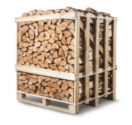 Large Crate Of Kiln Dried Hornbeam Loose Vol 3.2 cu m – Moisture Content Below 18% Guaranteed – Pellet Kings