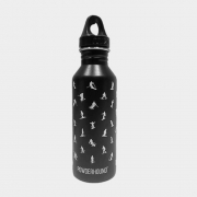 Black Skier Water Bottle – Powderhound