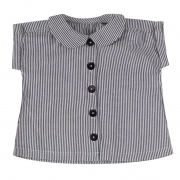 Pigeon Baby Peter Pan Collar Blouse In Navy Stripe – 1-2 years