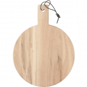 Round Acacia Wood Cutting Board