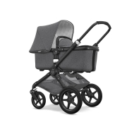 Bugaboo Fox – Classic Grey Melange – Grey / Black – Fabric