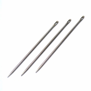 C.S. Osborne –  No 515 Carpet Needles – Round Point (25’s) – 2 1/8 (17 Gauge) – Silver Colour – Textile Tools & Accessories